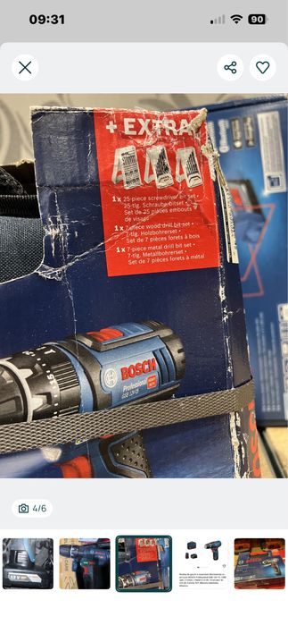 Filetante Bosch GSR 12V-15 sau GSR 12V-15 FC-Sigilate