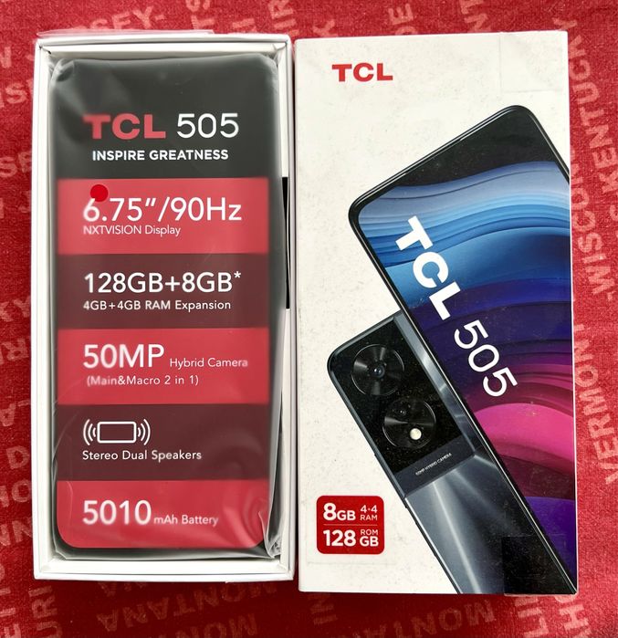 TCL 505 смартфон с гаранция