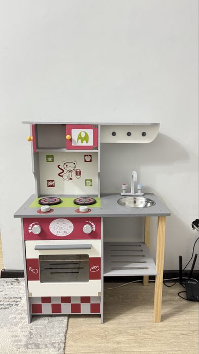 Кухня детская деревянная