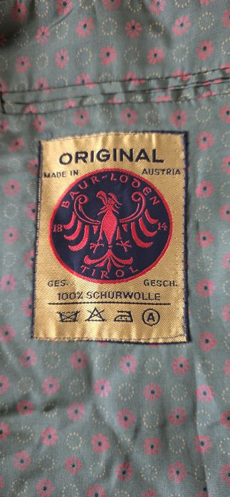 Sacou Gesch 100% lână vânător