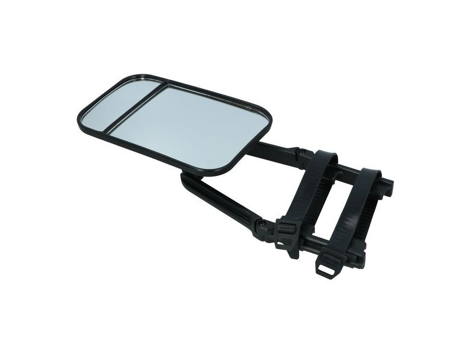 Oglinda exterioara auto auxiliara dubla atasabila 230 x 145 mm, Carpoint pentru rulota sau remorca