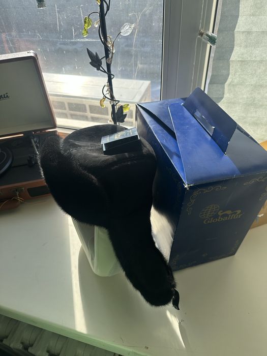 Норковая шапка ушанка