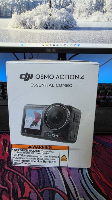 DJI OSMO ACTION 4 - Essential Combo - Sigilat