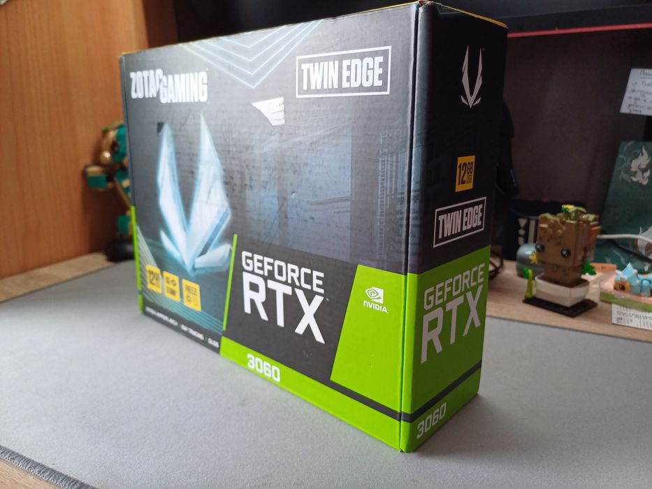 Видео карта NVIDIA RTX 3060, 12 GB, ZOTAC GAMING Twin Edge