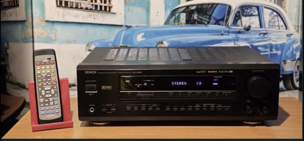 Denon AVR 1600 RD amplificator statie amplituner receiver sunet bun