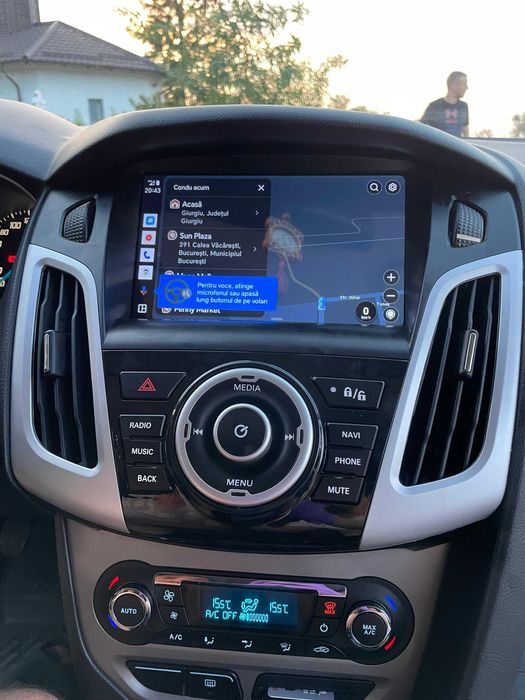 Navigatie Android Ford Focus 3 , Carplay Waze Youtube + Camera