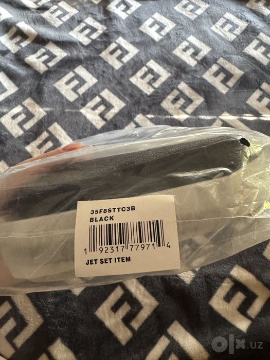 Оригинальная сумка кросс-боди Michael Kors Jet Set Large black silver