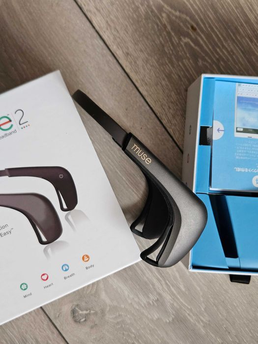 Dispozitiv pentru meditat Muse 2, Muse, EEG, PPG, Respiratie, Giroscop