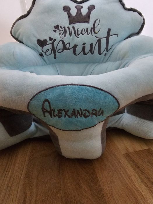 Fotoliu pentru bebe Micul Print , personalizat
