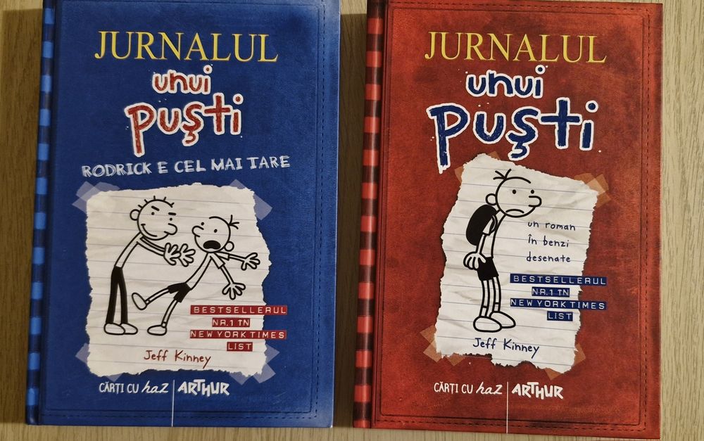 Jurnalul unui puști - Volumele 1 și 2 - Editura Arthur