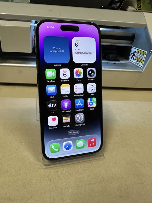 Iphone 14 pro / 128 gb / 100% baterie / folie sticla cadou