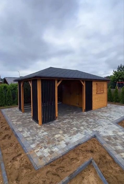 Mobilier de gradina terase si pergole din lemn