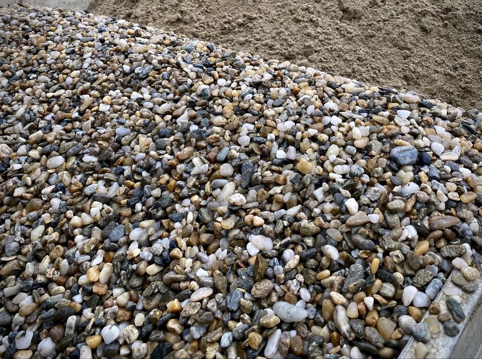 Pietris de râu 8-16/ mm pentru curti si drenaj