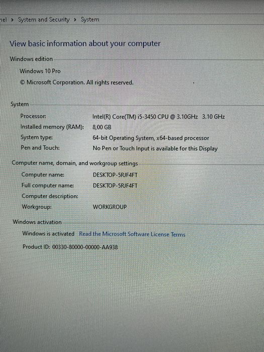 Процесор Intel Core i5 3450