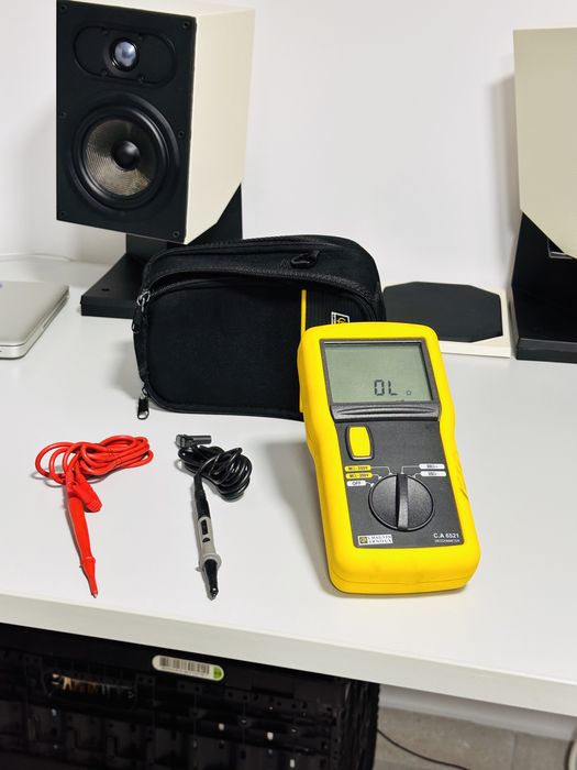 Megohmetru digital Chauvin Arnoux CA6521,250V,500V(100kohmi-2Gohmi)