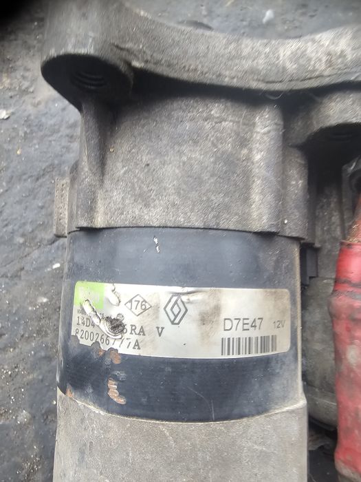 Electromotor, 8200266777A, Renault Megane 2, 1.6B