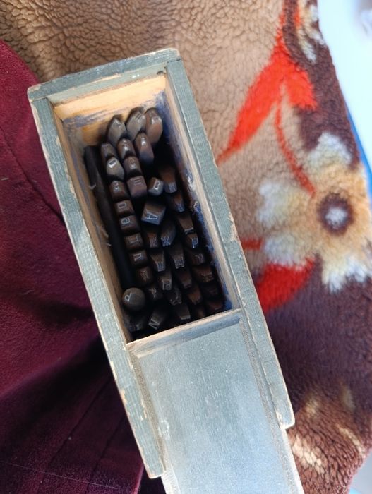 Штамп металлические буквы СССР