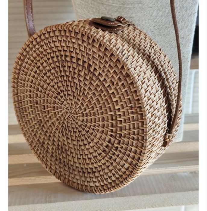 Соломенная сумка