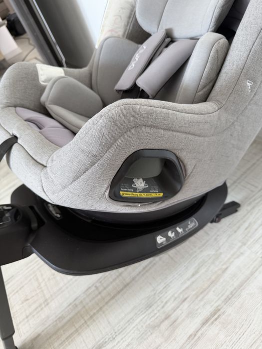 Scaun Auto Nuna TODL NEXT + BASE NEXT i-Size Rotativ 360° – Thunder | 40–105 cm