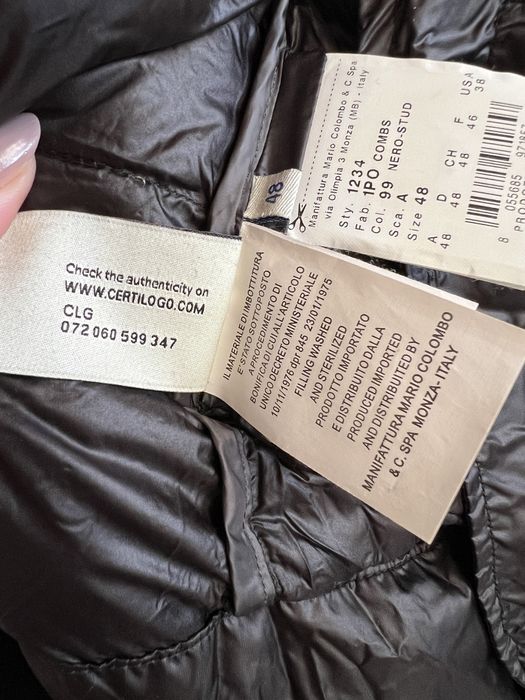 Geaca Colmar puf 48 xxl neagra cu gluga