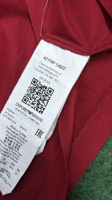 Тениска на Emporio Armani 100% оригинал!