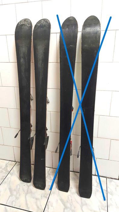 Schiuri skiuri Rossignol copii lungimea 100 cm