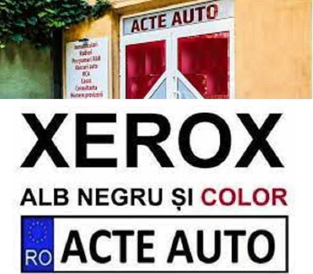 xerox si tehnoredactare acte , traduceri , acte auto iasi non-stop