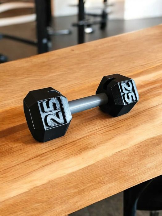 Визитник за бюро с форма на дъмбел