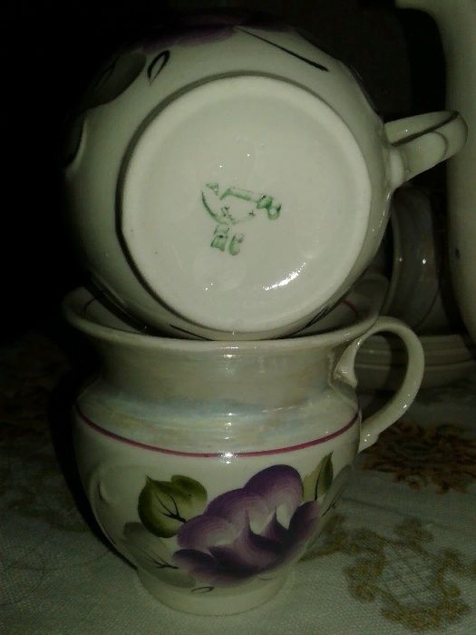 Чайный сервиз фарфоровый СССР
