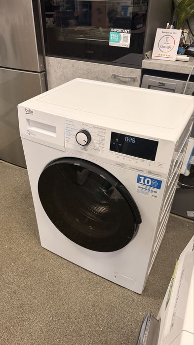 Комбинирана пералня със сушилня BEKO WDW75141 STEAM | 7 КГ + 4 КГ | 1400 ОБ./МИН. | STEAMCURE | INVERTER