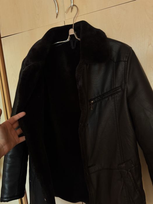 Дубленка зимняя, на парня, подростка