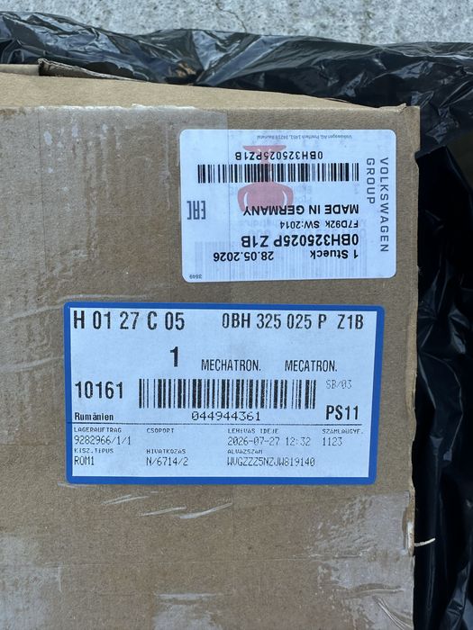 Mecatronic DSG7 Defect