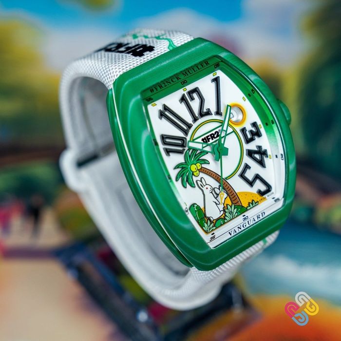Franck Muller Vanguard Beach “FR2” Green V 41 SC DT BEACH GF VR VE BC