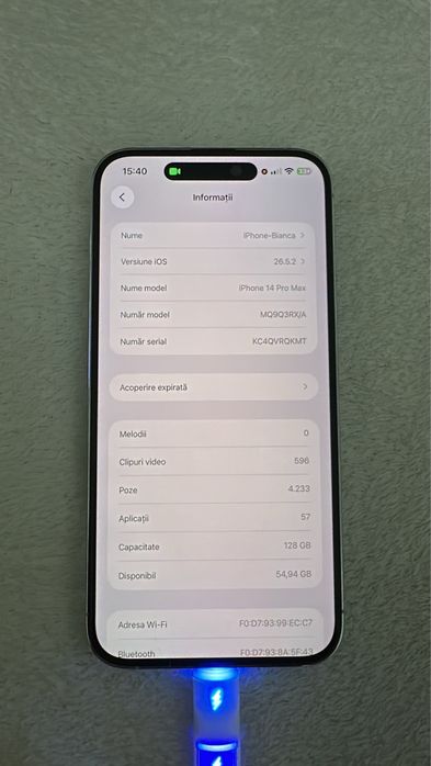 Iphone 14 pro max white