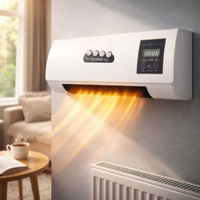 Стенна печка KraftWaagen 3 в 1 – отопление и охлаждане за всяка стая