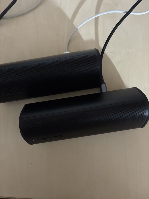 Pachet 2x Sonos Roam 2 – Boxe Portabile Premium, Sunet Stereo Smart (Ca Noi)