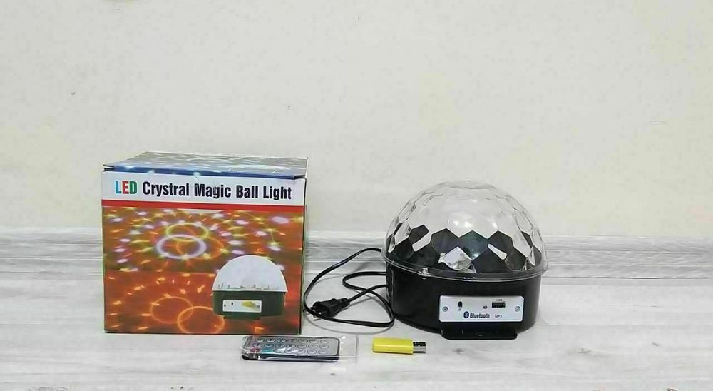 Светящиеся диско шар с блютозом