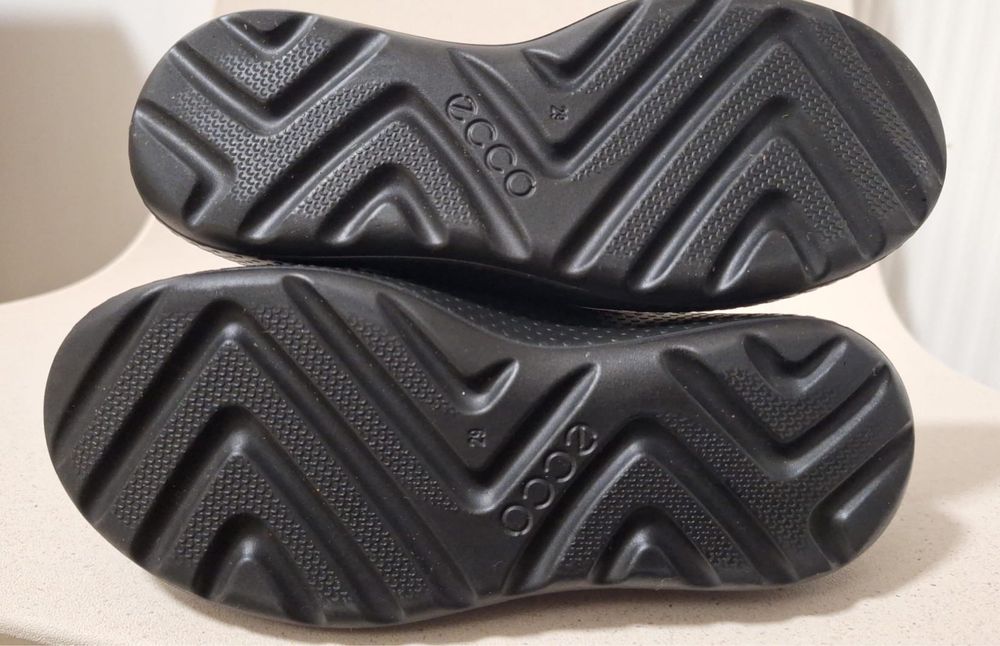 Vand cizme Ecco din piele naturala, imblanite, marimea 29