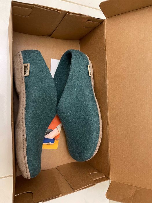 Войлочные тапочки