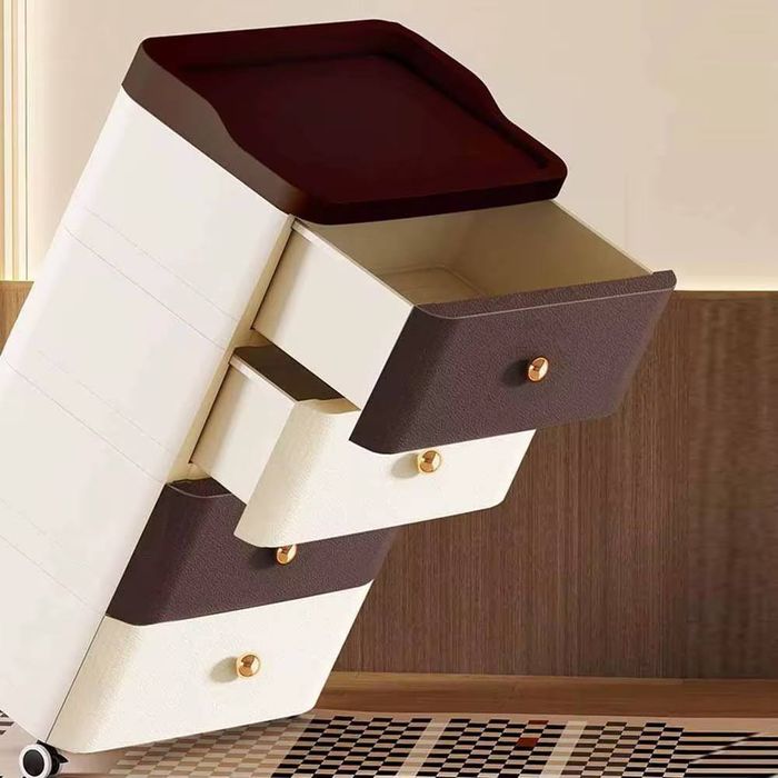 Комод с ящиками на колёсах для дома, 5 уровней