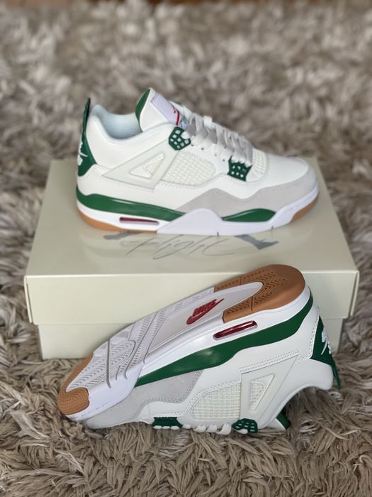 Air Jordan 4 Retro SB Pinne Green Verificare Colet