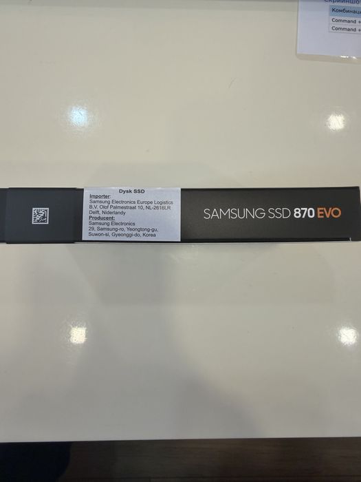 Samsung 870 EVO 1TB SSD SATA 2.5” – нов, неупотребяван