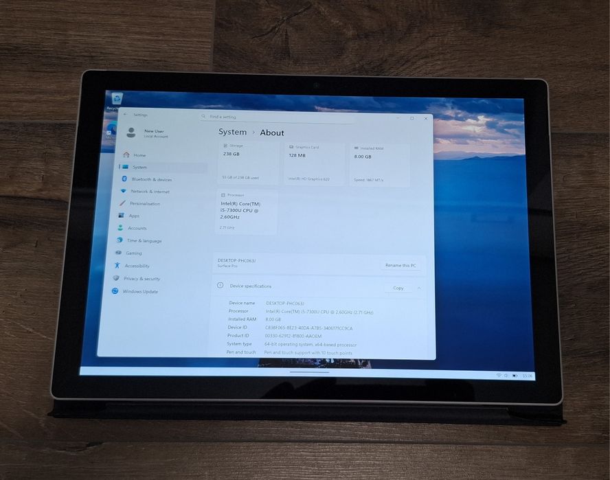 Лаптоп Таблет Microsoft Surface Pro 5