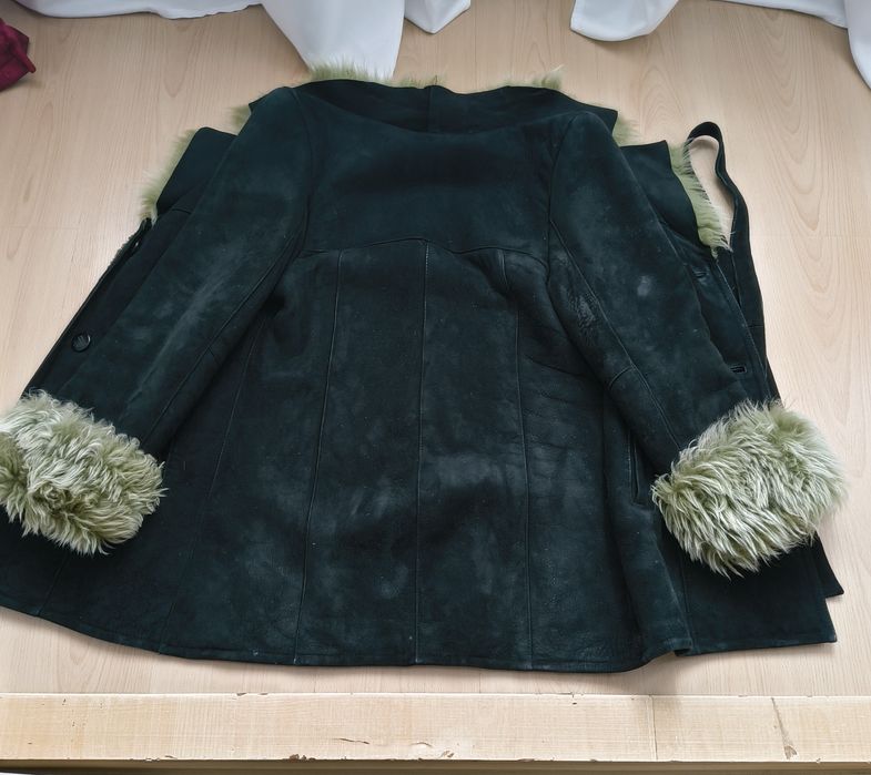 Haina cojoc dama piele naturala