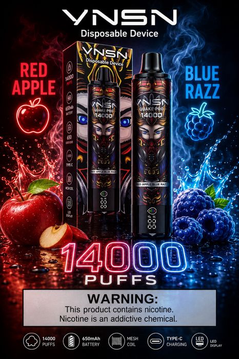 Narghilea 14.000 puff uri