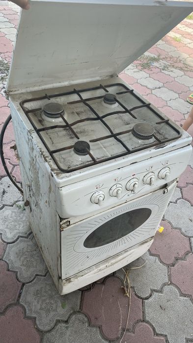 Газ Плита с духовкой