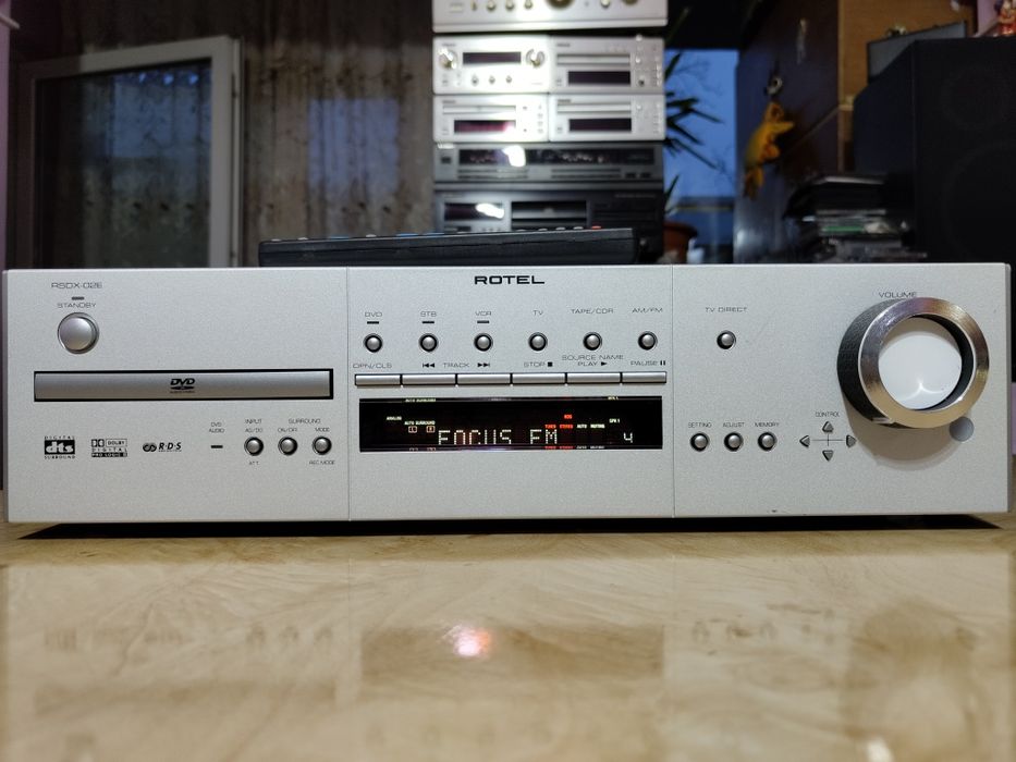 Amplificator,receiver Dvd,Cd,radio Rotel RSDX-02  5+1, mp3 , Dolby
