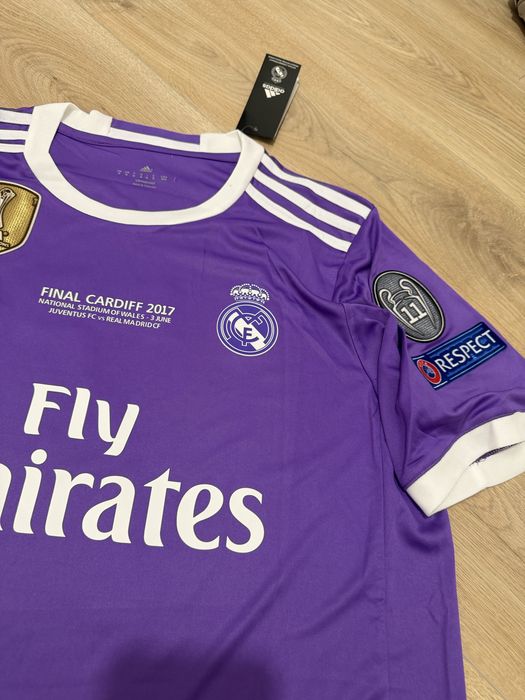 Tricou de fotbal Adidas Real Madrid Cristiano Ronaldo 7  CR7 marime M nou finala uefa champions league Cardiff