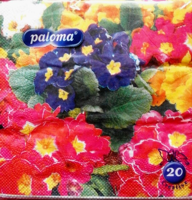 Салфетки за декупаж на пакет