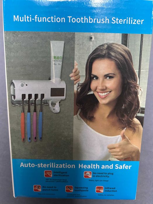 Поставка за четка и паста за зъби, ново